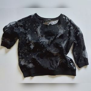 Romeo & Juliet Couture : Sheer Top black